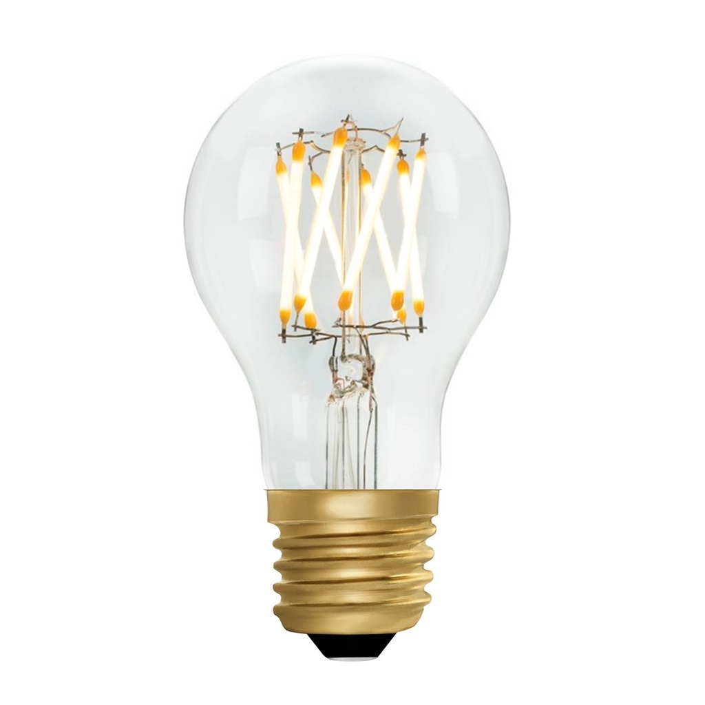 GLS A60 Clear 8W 2200K E27 Light Bulb