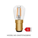 Pygmy ST26 Clear 1W 2200K Light Bulb