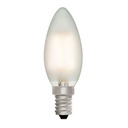 Candle C35 Frosted 2W 2700K E14 Light Bulb