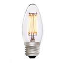 Candle C35 Clear 6W 2700K S Light Bulb