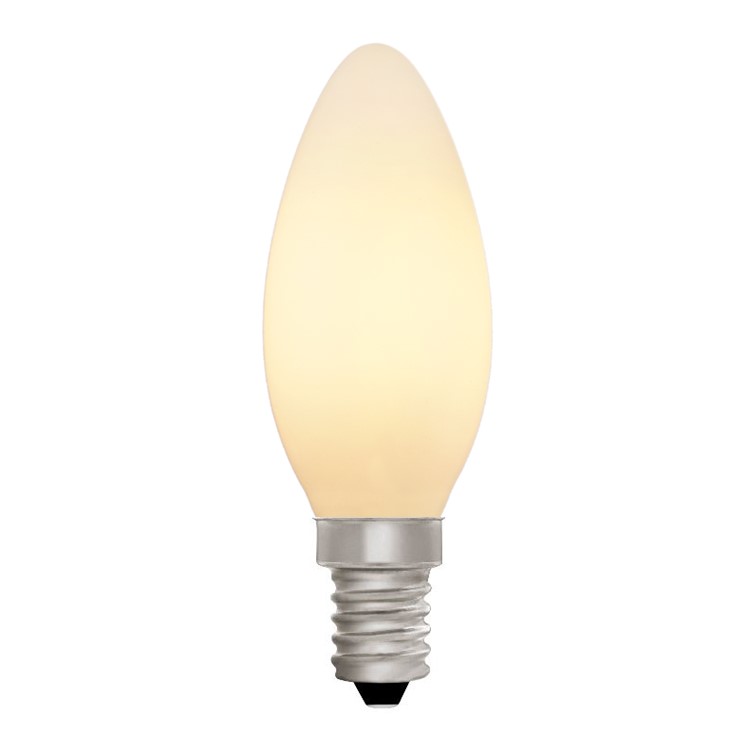 Candle C35 Dim-To-Warm Porcelain 4W 1800 - 3200K Light Bulb
