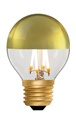 Golfball G45 Gold Mirrored 4W 2200K Light Bulb