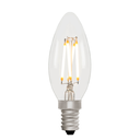 Candle C35 Clear 4W 2700K E14 Light Bulb