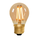 Golfball G45 Amber 4W 2200K E27 Light Bulb