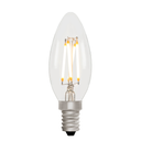 Candle C35 Clear 4W 3000K E14 Light Bulb