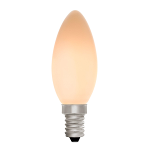Candle C35 Dim-to-Warm Porcelain 4W E14 Light Bulb