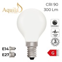 [ZIK017/4W27E27P] ​Golfball G45 Porcelain 4W 2700K Light Bulb (E27 / ES)
