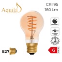 ​GLS A60 Helix Amber 4W 2000K E27 Light Bulb