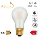 A60 GLS Frosted Vintage Warm Decorative LED Filament Bulb 6W 2200K E27