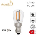 ST26 Pygmy Clear Warm White Decorative LED Filament Bulb 1W 2700K E14