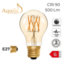 GLS A60 Amber 6W 2000K E27 Light Bulb