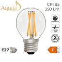 Golfball G45 Clear 4W 2700K E27 Light Bulb