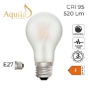 A60 GLS Frosted Warm White Decorative LED Filament Bulb 6W 2700K E27