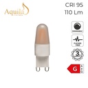 G9 Mini Frosted Ultra Warm Decorative Filament Bulb 2W 2200K