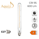 T30 Tube 300mm Clear Warm White Decorative LED Filament Bulb 6W 2700K E27