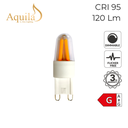 Mini G9 Clear 2W 2200K Light Bulb