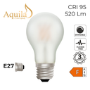 A60 GLS Frosted Dim-to-Warm Decorative LED Filament Bulb 6W 2000K-2800K E27