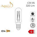 Tube T25 Clear Picture Light 4W 2700K E14 Light Bulb