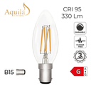 Candle C35 Clear 4W 2700K B15 Light Bulb